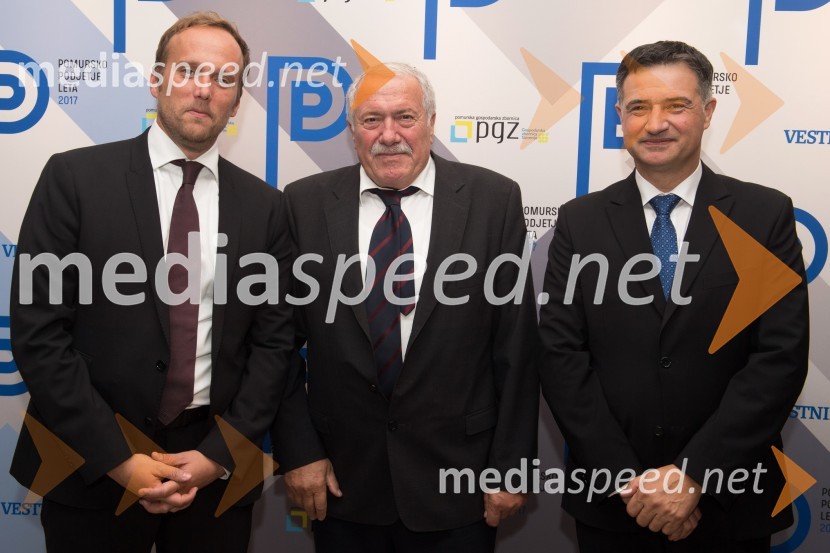  Uroš Hakl, direktor družbe Večer, d.o.o.;  ... ;  Robert Grah, direktor, Pomurska gospodarska zbornicaZnana so najuspešnejša Pomurska podjetja leta 2017