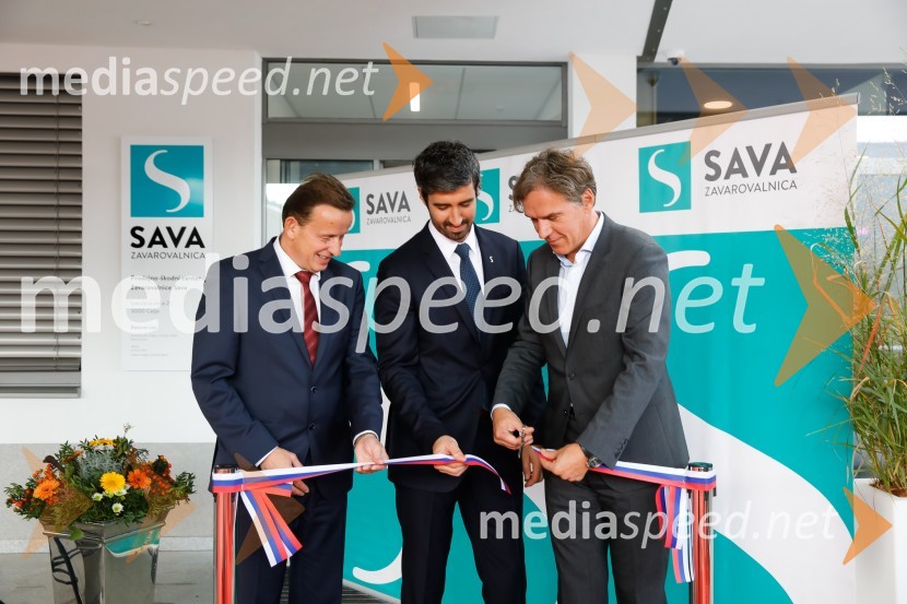 Otvoritev prodajno - škodnega centra Zavarovalnica Sava