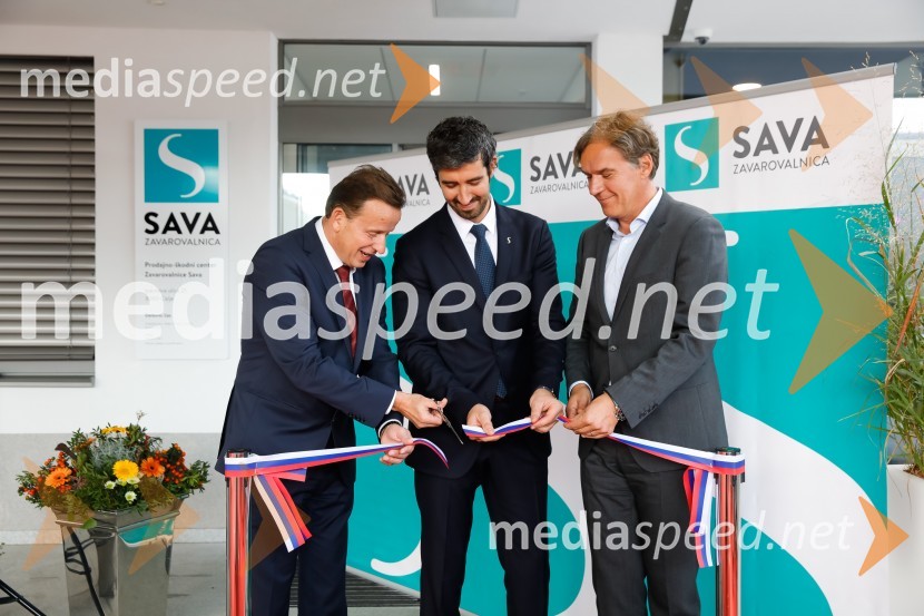 Otvoritev prodajno - škodnega centra Zavarovalnica Sava