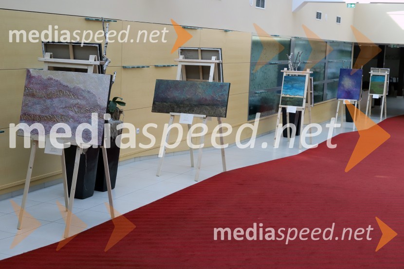 Otvoritev slikarske razstave Renate Donko in Maje Fabijan v hotelu Radin