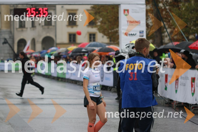  Maruša Mišmaš, atletinjaNa 23. ljubljanskem maratonu slavila Etiopijec in Kenijka