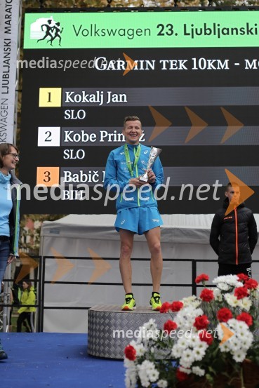  Primož Kobe, tekačNa 23. ljubljanskem maratonu slavila Etiopijec in Kenijka