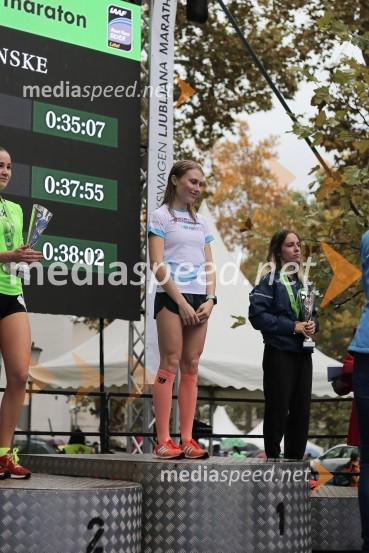  Maruša Mišmaš, atletinjaNa 23. ljubljanskem maratonu slavila Etiopijec in Kenijka