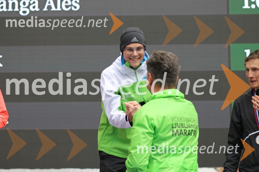  Aleš Berglez Vanga, tekačNa 23. ljubljanskem maratonu slavila Etiopijec in Kenijka