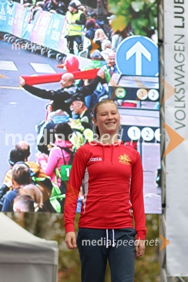  Laura  Blatnik Guzelj, tekačicaNa 23. ljubljanskem maratonu slavila Etiopijec in Kenijka
