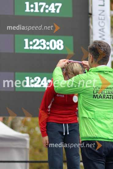  Laura  Blatnik Guzelj, tekačicaNa 23. ljubljanskem maratonu slavila Etiopijec in Kenijka