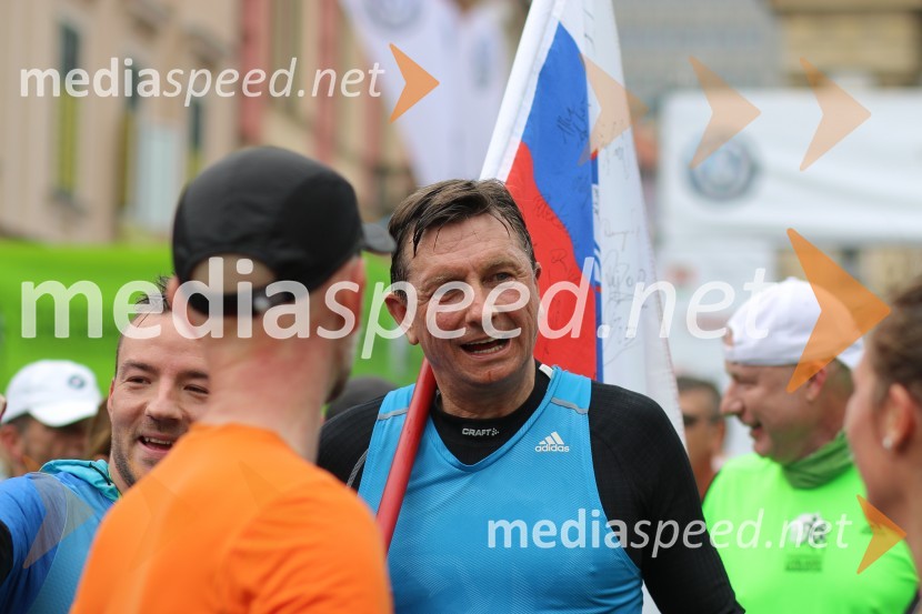  Borut Pahor, predsednik Republike SlovenijeNa 23. ljubljanskem maratonu slavila Etiopijec in Kenijka