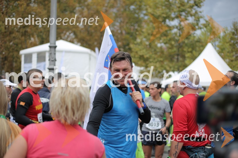  Borut Pahor, predsednik Republike SlovenijeNa 23. ljubljanskem maratonu slavila Etiopijec in Kenijka