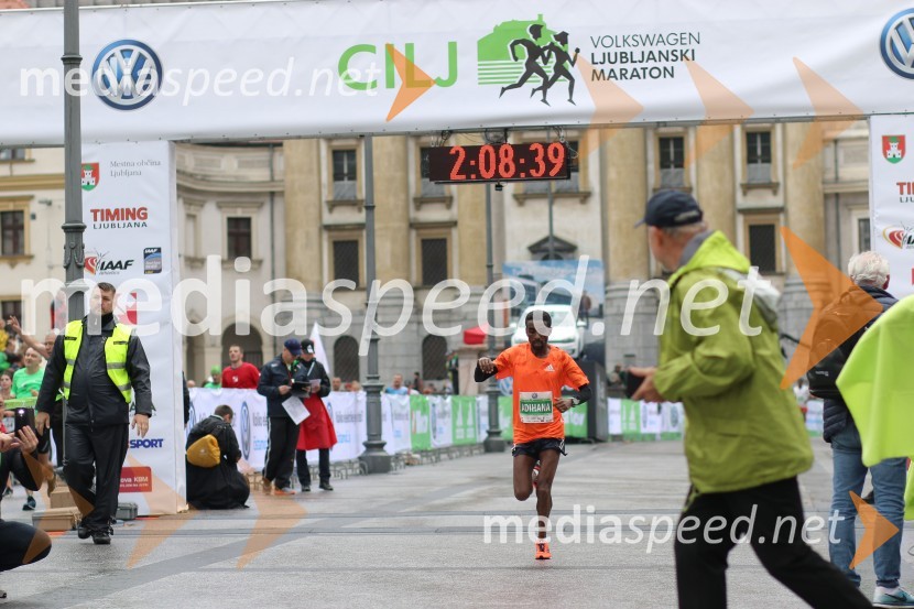  Abraha Adihana Gebretsadik, tekačNa 23. ljubljanskem maratonu slavila Etiopijec in Kenijka