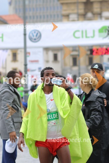  Tewelde Hiskel, tekačNa 23. ljubljanskem maratonu slavila Etiopijec in Kenijka