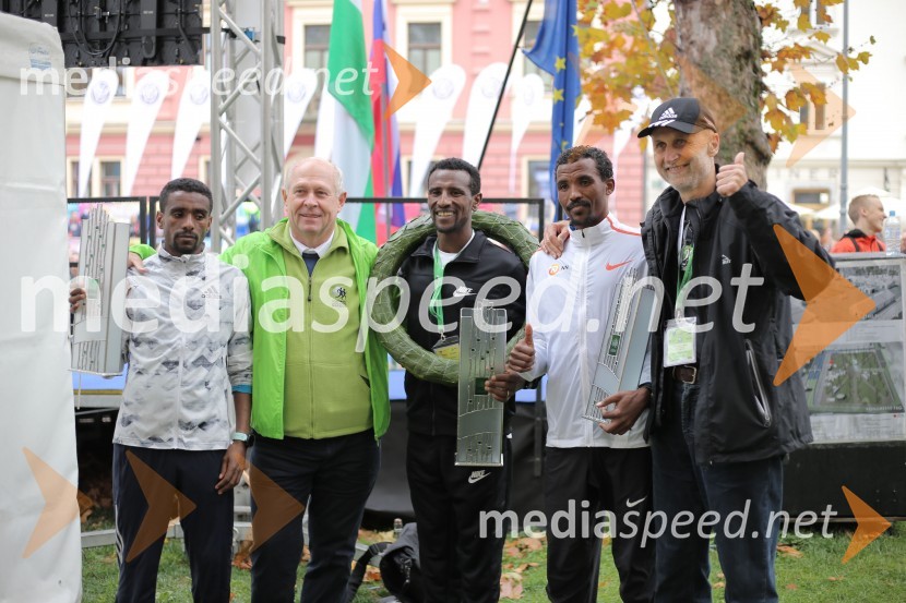  Abraha Adihana Gebretsadik, tekač;  ... ;  Lemma Kasaye Sisay, tekač;  Tewelde Hiskel, tekač;  ... Na 23. ljubljanskem maratonu slavila Etiopijec in Kenijka