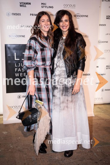  ... ;  Lara Komar, igralkaLjubljana Fashion Week 2018, prvi dan