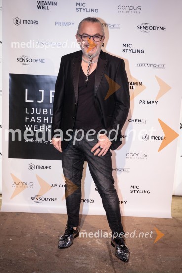  Milan Gačanovič - Gacho, oblikovalecLjubljana Fashion Week 2018, prvi dan
