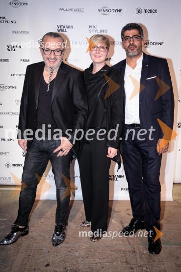  Milan Gačanovič - Gacho, oblikovalec;  Nina  Žnideršič, fotografinja;  ... Ljubljana Fashion Week 2018, prvi dan