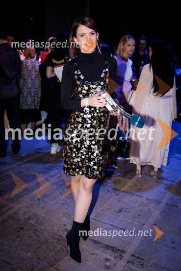  Kaja Flisar, novinarka, Planet TVLjubljana Fashion Week 2018, prvi dan