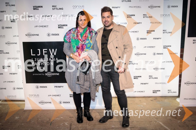  ... ;  Nejc Simšič, novinarLjubljana Fashion Week 2018, prvi dan