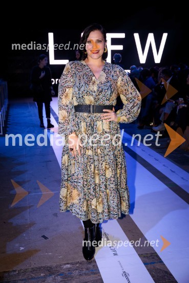  Nuška Drašček, pevkaLjubljana Fashion Week 2018, prvi dan