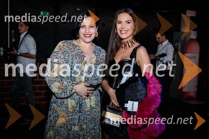  Nuška Drašček, pevka;  Ula  Furlan, igralka, voditeljicaLjubljana Fashion Week 2018, prvi dan