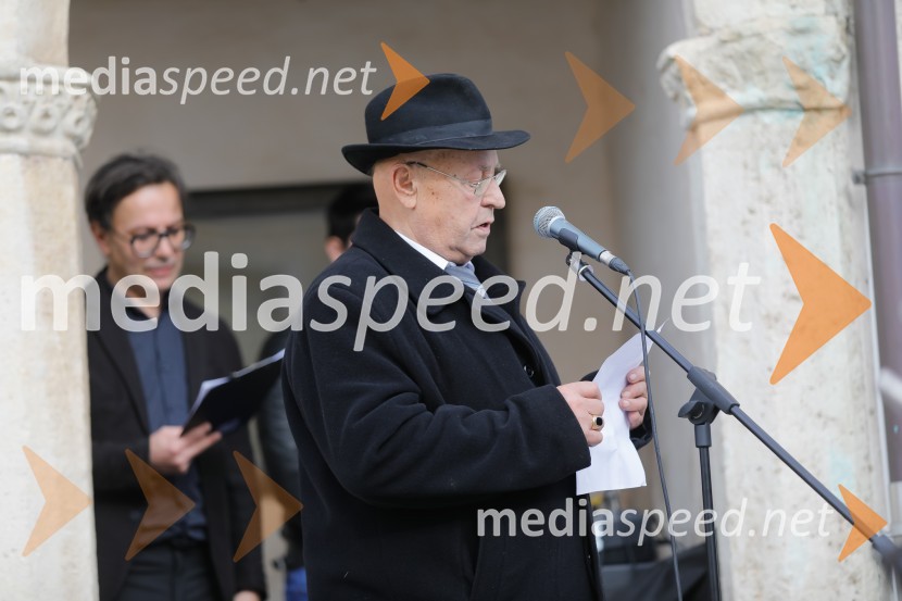  Peter Kurent, predstavnik župnijskega pastoralnega svetaOdkritje spomenika ob 100.letnici konca 1. svetovne vojne v spomin 101. padlem vojaku