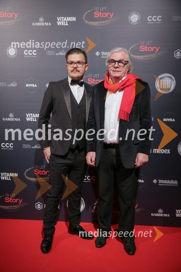  Martin Leskovar;  Lado  Leskovar, pevec in ambasador Unicef10 let revije Story