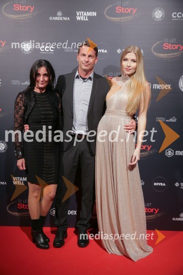  ... ;  Sebastjan Selan, direktor marine Portorož;  Maja  Zupan, Miss Slovenije 201710 let revije Story