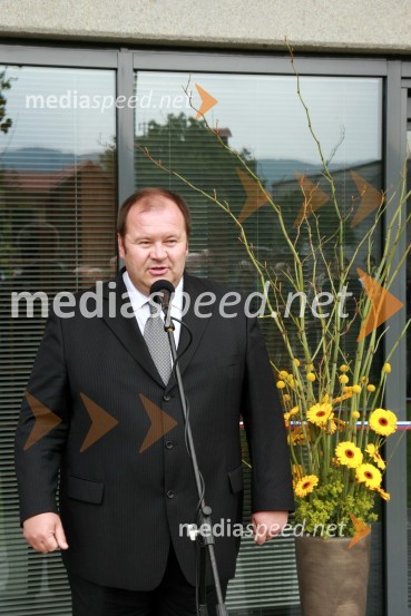 Aleš Hauc, generalni direktor Pošte SlovenijePošta Slovenije - otvoritev poslovalnice Polzela