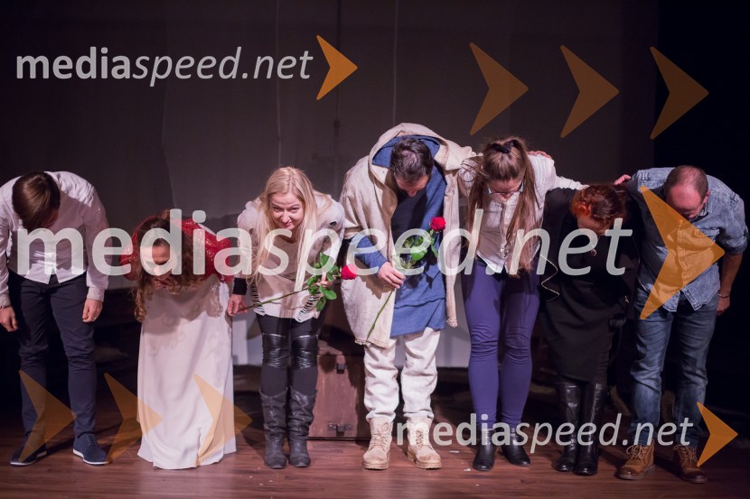  ... ;  Maruša Oblak, igralka;  Barbara Pia Jenič, režiserka;  Miha Rodman, igralec;  ... ;  Marinka Poštrak,  umetniška vodja Prešernovega gledališča Kranj;  Ciril Roblek, inspicientLjubljanska premiera predstave Prerok