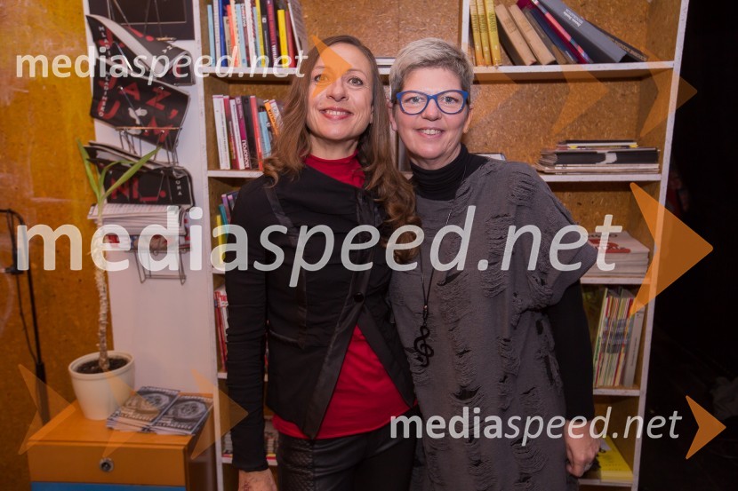  Maruša Oblak, igralka;  Mirjam Drnovšček, direktorica Prešernovega gledališča KranjLjubljanska premiera predstave Prerok