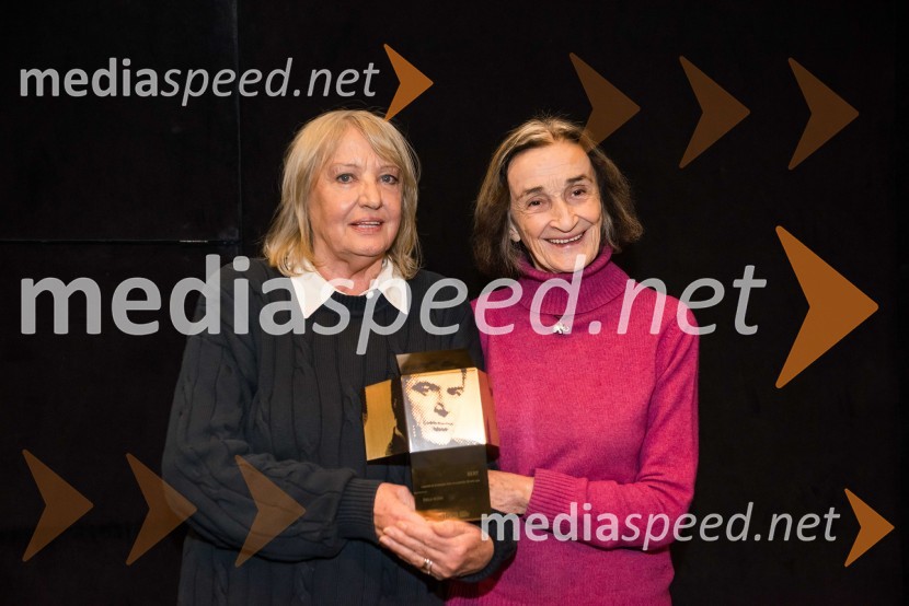 Špela Rozin, igralka;  Ivanka Mežan, igralkaNagrado BERT prejela Špela Rozin