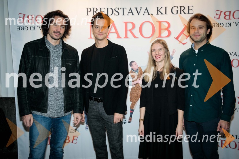  ... ;  Domen Valič, igralec;  Lena Hribar, igralka;  Nik  Škrlec, igralecPredstava, ki gre narobe, premiera gledališke komedije