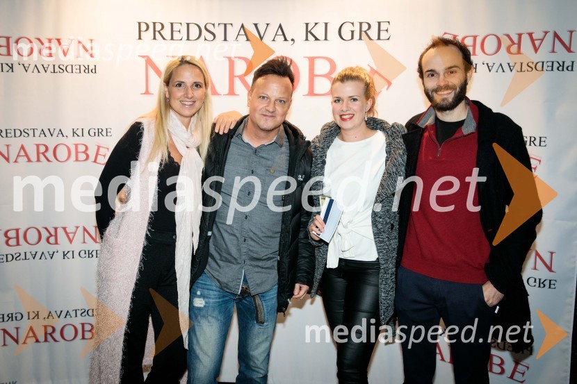  Katarina Habe, Katrinas;  Rok Golob, skladatelj, dirigent in aranžer, King Foo;  ... ;  ... Predstava, ki gre narobe, premiera gledališke komedije