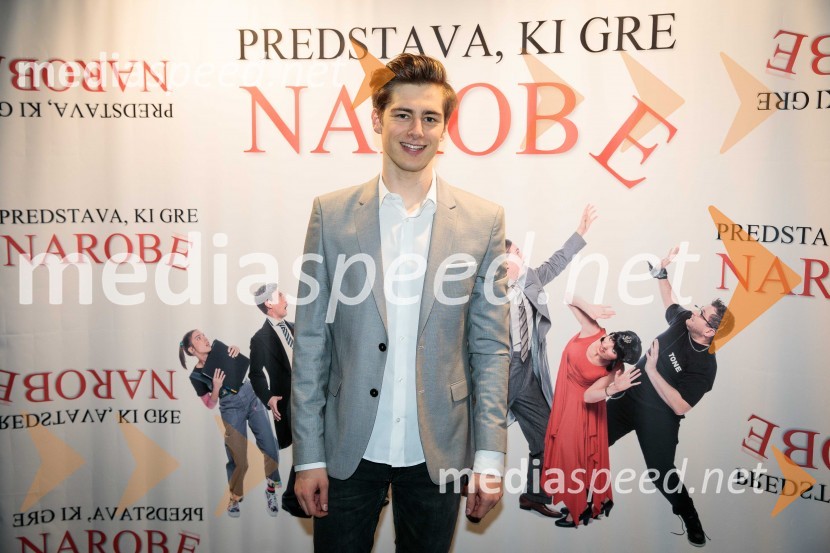  Matej Zemljič, igralecPredstava, ki gre narobe, premiera gledališke komedije