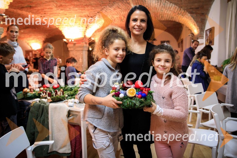  ... ;  Mojca Štrubelj, Telekom d.d.;  ... Izdelovanje adventnih venčkov z znanimi Slovenci 2018