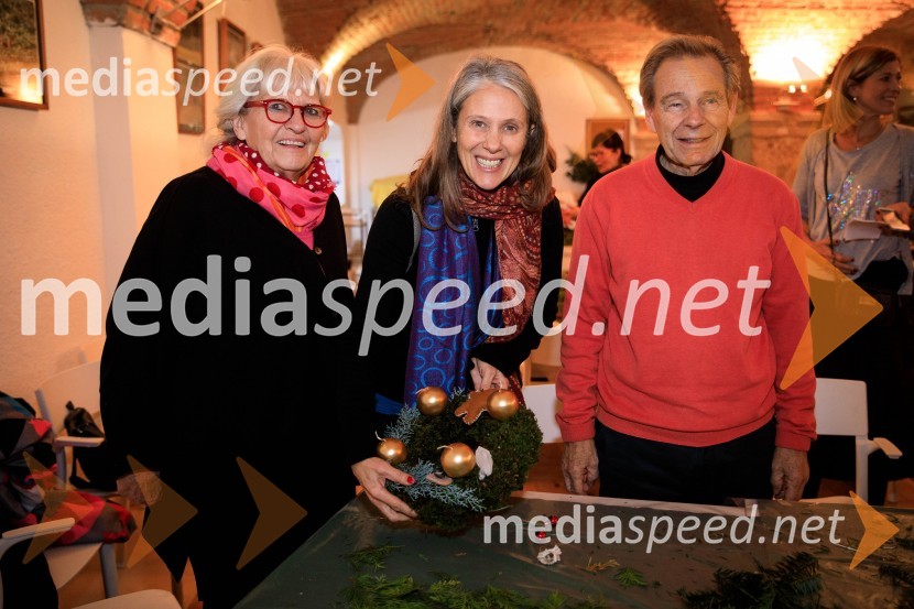  ... ;  Nataša Tič Ralijan, igralka;  ... Izdelovanje adventnih venčkov z znanimi Slovenci 2018