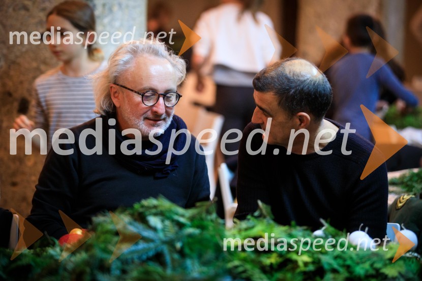  Peter Bratuša, režiser;  Bojan Popovič, Waldorfska šolaIzdelovanje adventnih venčkov z znanimi Slovenci 2018