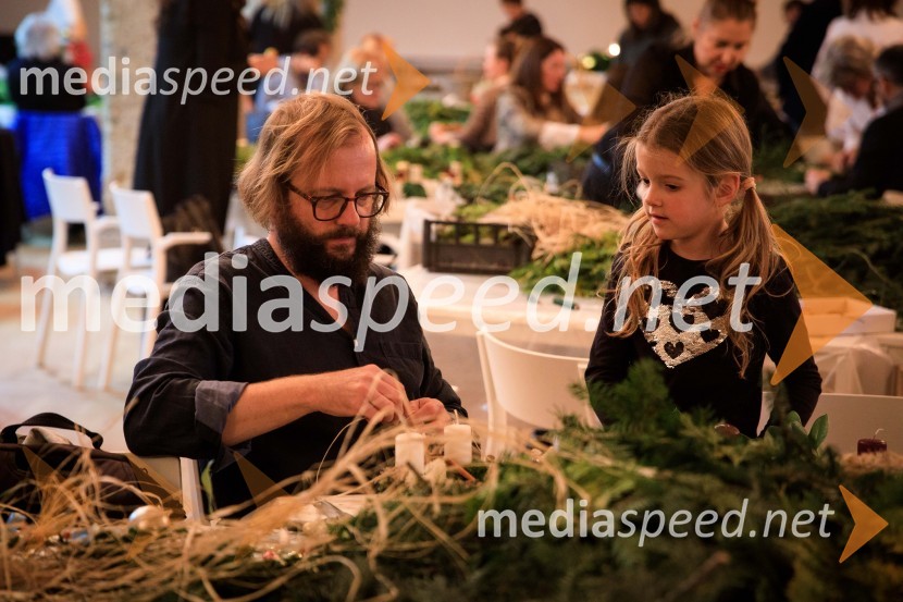  Sebastijan  Horvat, režiser;  Ronja Horvat DolinarIzdelovanje adventnih venčkov z znanimi Slovenci 2018