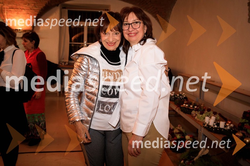 dr. Manca Košir, publicistka;  Branka Strmole Ukmar, Waldorfska šola LjubljanaIzdelovanje adventnih venčkov z znanimi Slovenci 2018