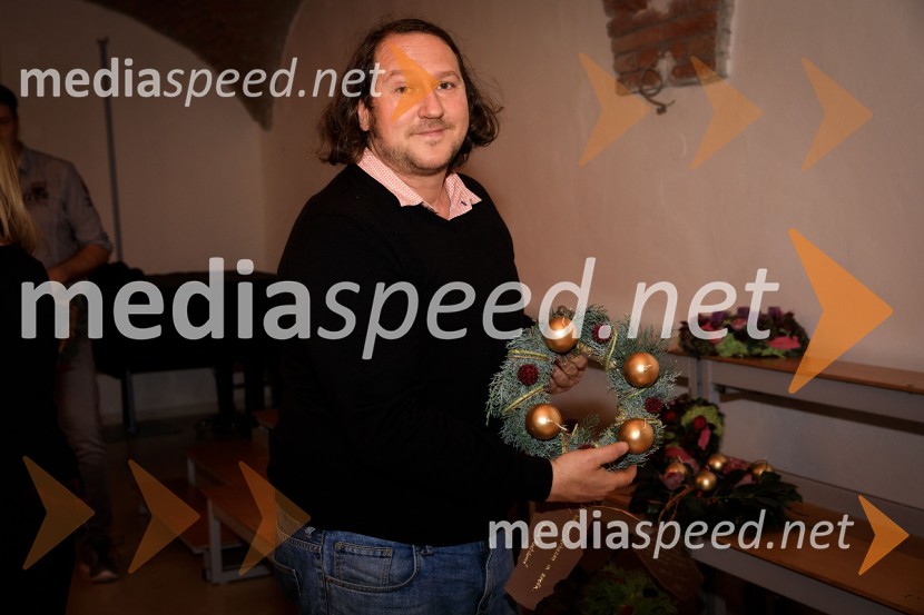  Bojan  Mastilović, producentIzdelovanje adventnih venčkov z znanimi Slovenci 2018