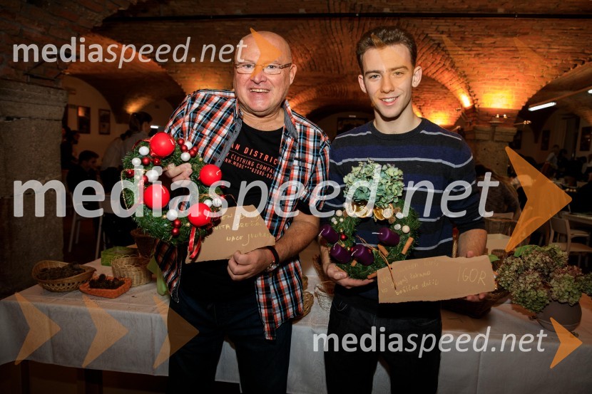  Nace Junkar, operni pevec;  IGOR ..., pevecIzdelovanje adventnih venčkov z znanimi Slovenci 2018