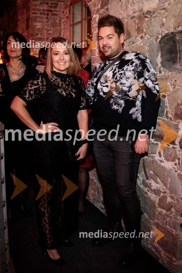  Katja Klavora, predstavnica odnosov z javnostmi PRO PLUS;  Nejc Simšič, novinarRegijsko nagrado Veuve Clicquot Business Woman Award 2018 osvojila Aleksandra Dojčinović