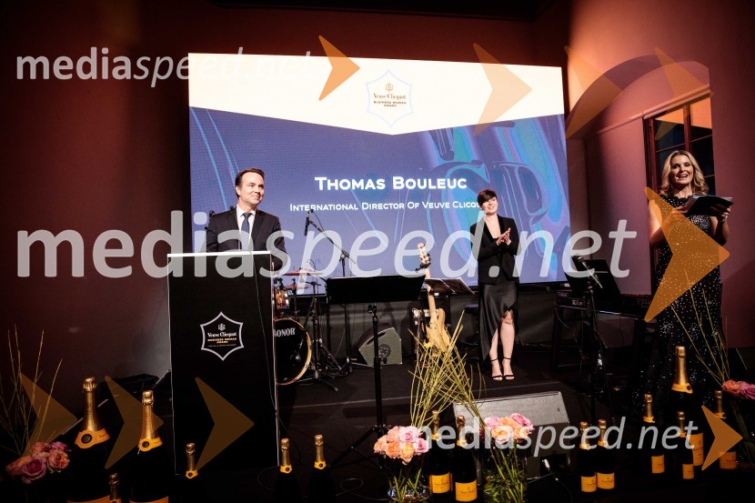  Thomas Bouleuc, direktor, Veuve Clicquot (LVMH)Regijsko nagrado Veuve Clicquot Business Woman Award 2018 osvojila Aleksandra Dojčinović