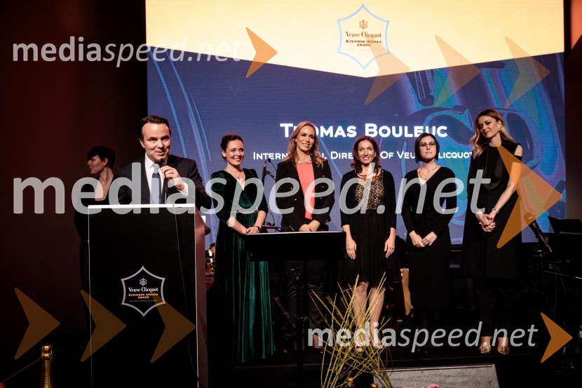  Thomas Bouleuc, direktor, Veuve Clicquot (LVMH)Regijsko nagrado Veuve Clicquot Business Woman Award 2018 osvojila Aleksandra Dojčinović