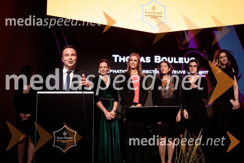  Thomas Bouleuc, direktor, Veuve Clicquot (LVMH)Regijsko nagrado Veuve Clicquot Business Woman Award 2018 osvojila Aleksandra Dojčinović