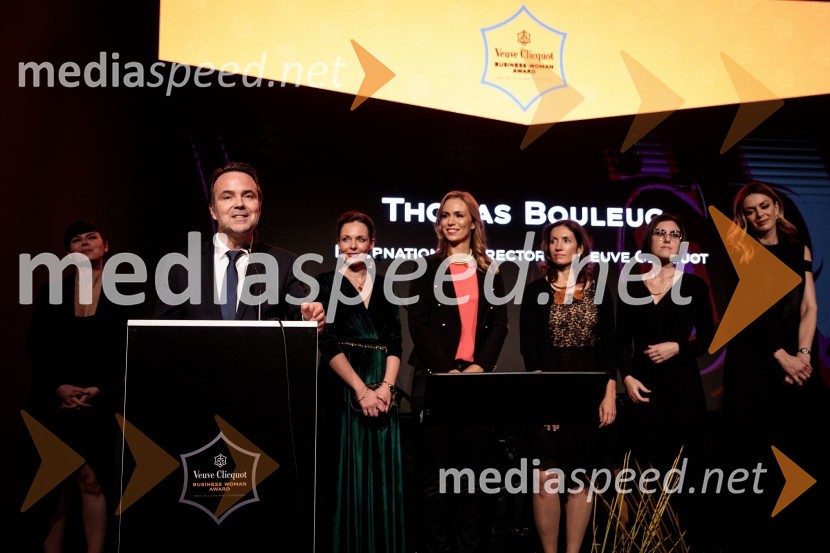  Thomas Bouleuc, direktor, Veuve Clicquot (LVMH)Regijsko nagrado Veuve Clicquot Business Woman Award 2018 osvojila Aleksandra Dojčinović