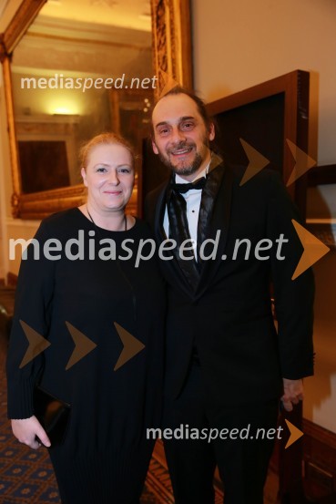  Mojca Tiršek, vinarka (Fedora wines);  Valter  Kobal,  kostumograf, stilist in vinar (Fedora wines)Christmas Gala dinner