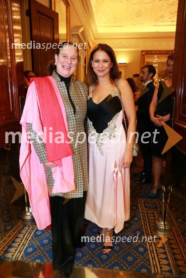  Princesa Katarina Karadordevič;  Nina Kojima, dopisnica RTV v Združenem KraljestvuChristmas Gala dinner