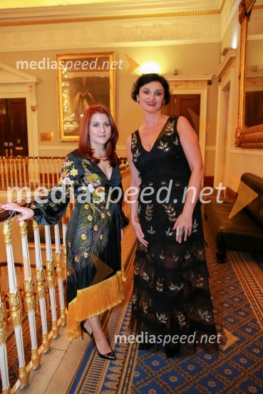  Aleksandra Barič, business consultant, Britansko-slovenska gospodarska zbornica;  Simona Špikal, BOC InstituteChristmas Gala dinner