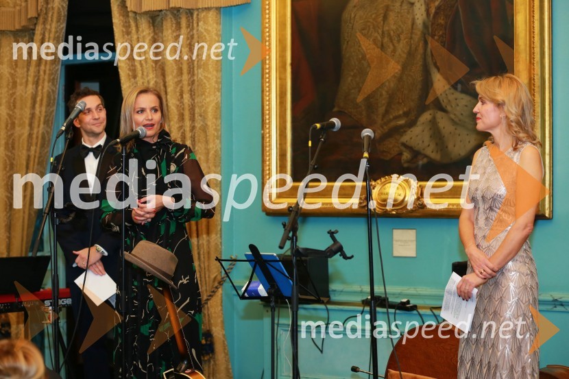  Miha Žerko, predsednik, Britansko-slovenska gospodarska zbornica;  Katarina Kresal, pravnica in političarka, nekdanja ministrica za notranje zadeve;  Barbara Uranjek, direktorica, Britansko-slovenska gospodarska zbornicaChristmas Gala dinner