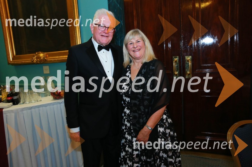  Lord German, Poslanec Zgornjega doma Združenega kraljestva;  Lady GermanChristmas Gala dinner