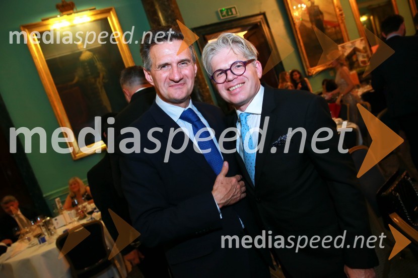  Milan Martin Cvikl, evropski funkcionar;  Matjaž AmbrožičChristmas Gala dinner